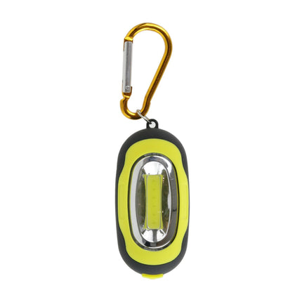Mini COB LED lukturītis ar karabīni un magnētu, 4 krāsas