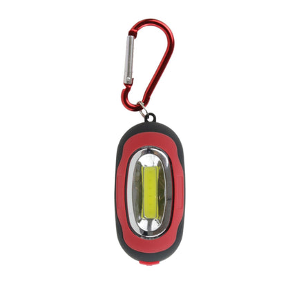 Mini COB LED lukturītis ar karabīni un magnētu, 4 krāsas