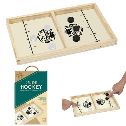Koka galda hokeja spēle “Hockey” – pirkstu hokejs