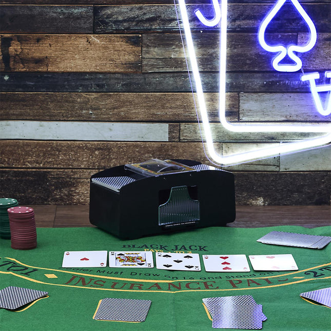 Automātiskais kāršu maisītājs – ideāli pokeram, blackjack un kāršu vakariem