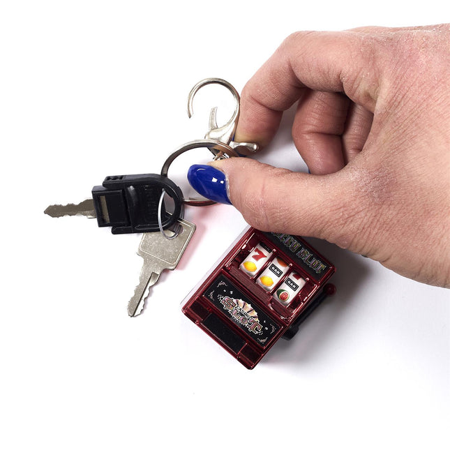 Mini kazino automāta atslēgu piekariņš “Lucky Slot”