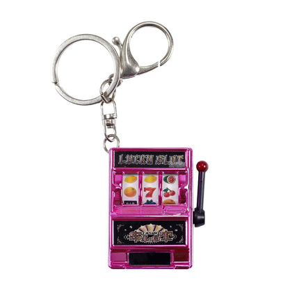Mini kazino automāta atslēgu piekariņš “Lucky Slot”