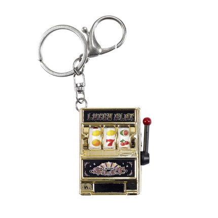 Mini kazino automāta atslēgu piekariņš “Lucky Slot”