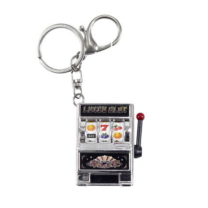 Mini kazino automāta atslēgu piekariņš “Lucky Slot”