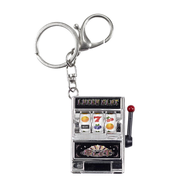 Mini kazino automāta atslēgu piekariņš “Lucky Slot”