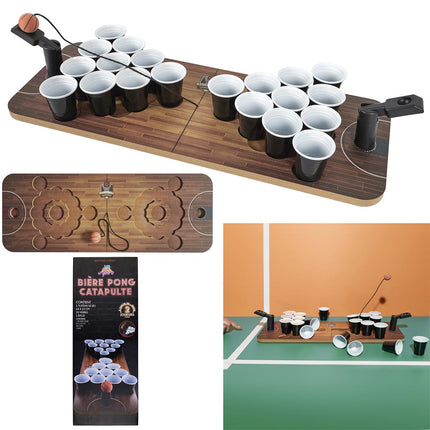 Beer Pong katapulta – ballīšu spēle ar azartu un precizitāti