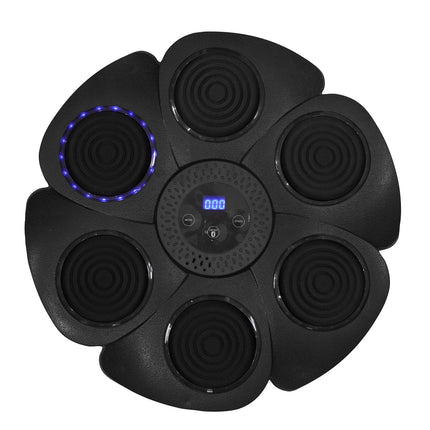 Interaktīvs boksa treniņu mērķis ar Bluetooth skaļruni un LED apgaismojumu