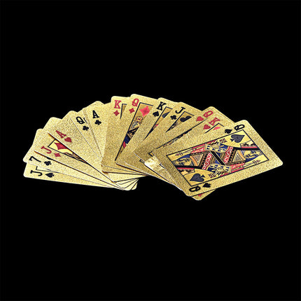 Zelta un melnas spēļu kārtis “Casino Edition” – 54 kārtis