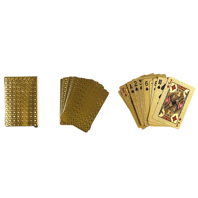 Zelta un melnas spēļu kārtis “Casino Edition” – 54 kārtis