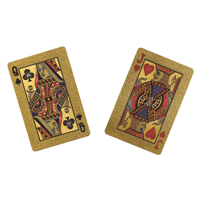 Zelta un melnas spēļu kārtis “Casino Edition” – 54 kārtis