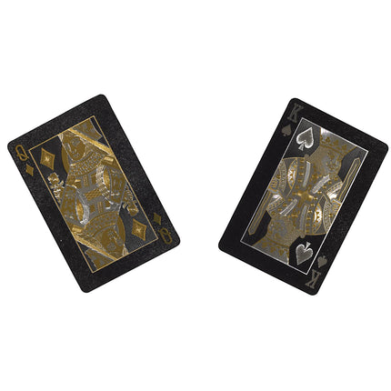 Zelta un melnas spēļu kārtis “Casino Edition” – 54 kārtis