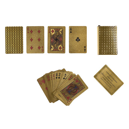 Zelta un melnas spēļu kārtis “Casino Edition” – 54 kārtis