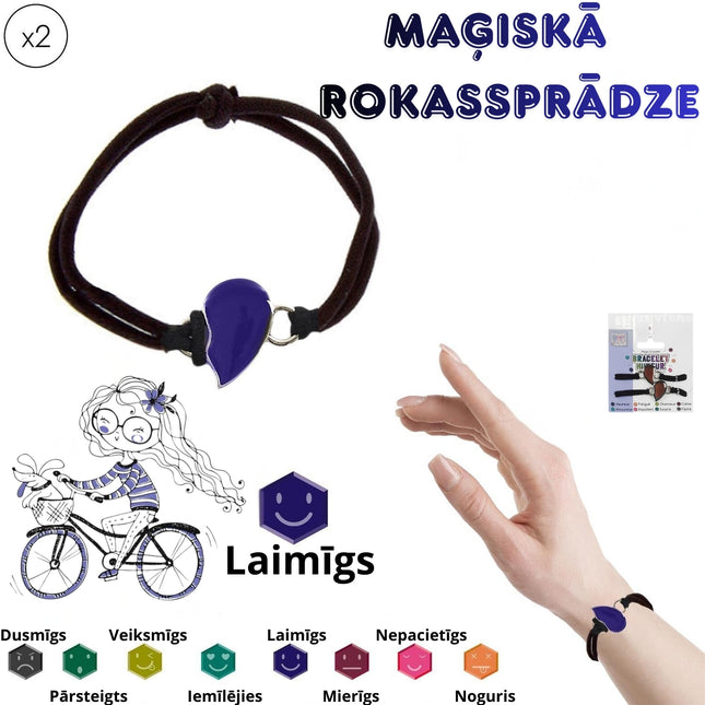 Noskaņojuma aproce (2 gab.) – Bracelet Humeur