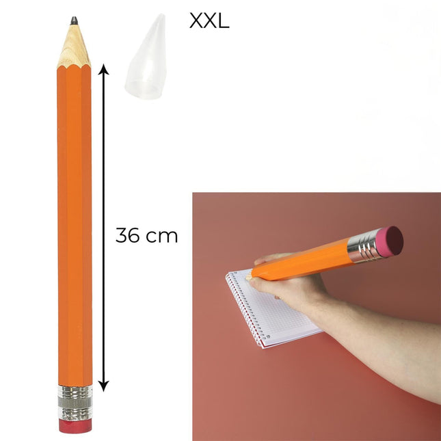 XXL milzu zīmulis – oriģināls aksesuārs ar humora devu