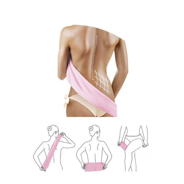 Ķermeņa lente / sloksne – grūti sasniedzamām zonām