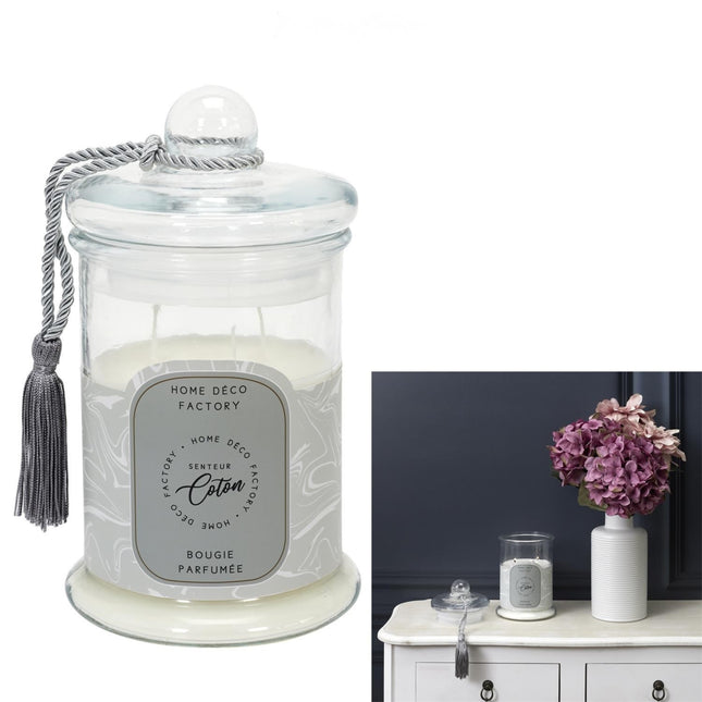 Aromātiskā svece Coton-kokvilna