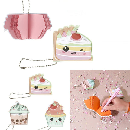 Mini notepad-charm