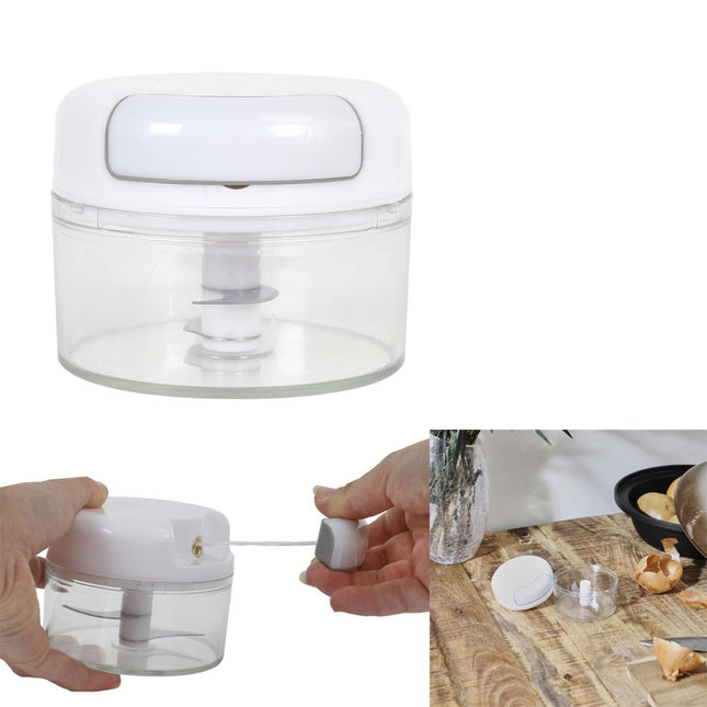 Manual Mini Chopper – Kompakts rokas produktu smalcinātājs