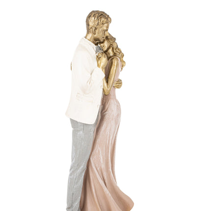 Eleganta pāra figūriņa – romantisks mīlestības dekors 24CM
