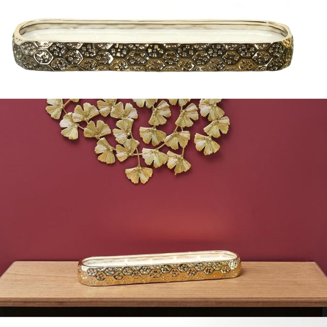 Aromātiskā svece Kašmirs – eleganta garā svece interjeram