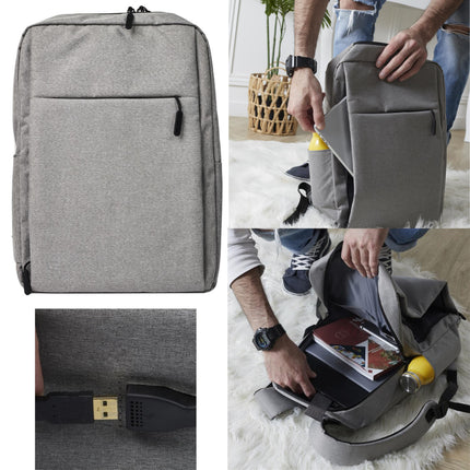 Viedā mugursoma ar USB uzlādes pieslēgvietu