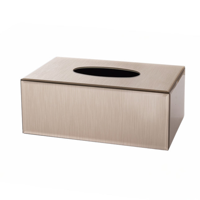 Dekoratīva salvešu kaste – dūmakaini spoguļbrūna krāsa