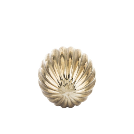 Dekoratīva Lieldienu ola zelta tonī – 16 cm