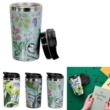 350 ml – dizaina termo krūze ar vāku (nerūsējošais tērauds)