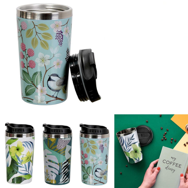 350 ml – dizaina termo krūze ar vāku (nerūsējošais tērauds)