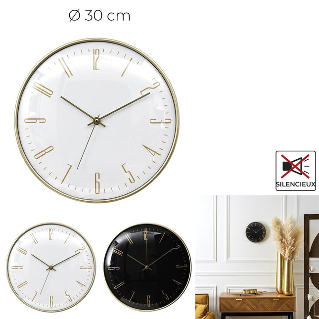 Sienas pulkstenis Ø30 cm