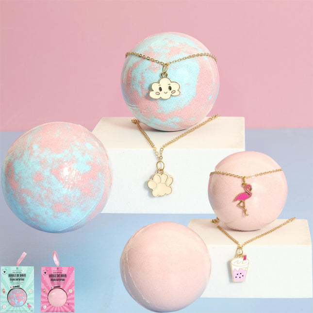 Pārsteiguma vannas bumba ar rotaslietu “Kawaii”