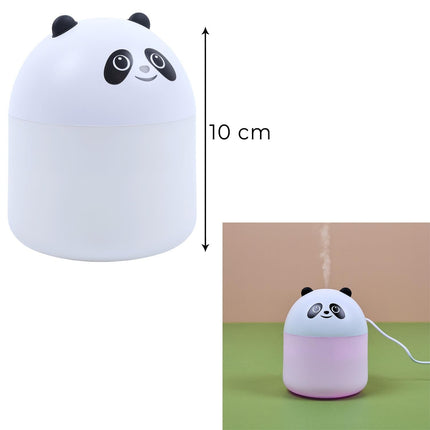 Panda aromāta difuzors ar LED krāsu maiņu