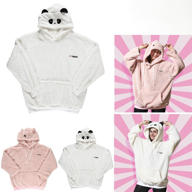 Džemperis ar kapuci (One Size)