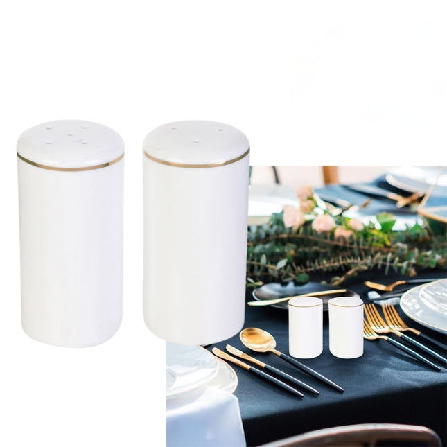 Sāls un piparu trauciņi ar zelta maliņu (2 gab.)