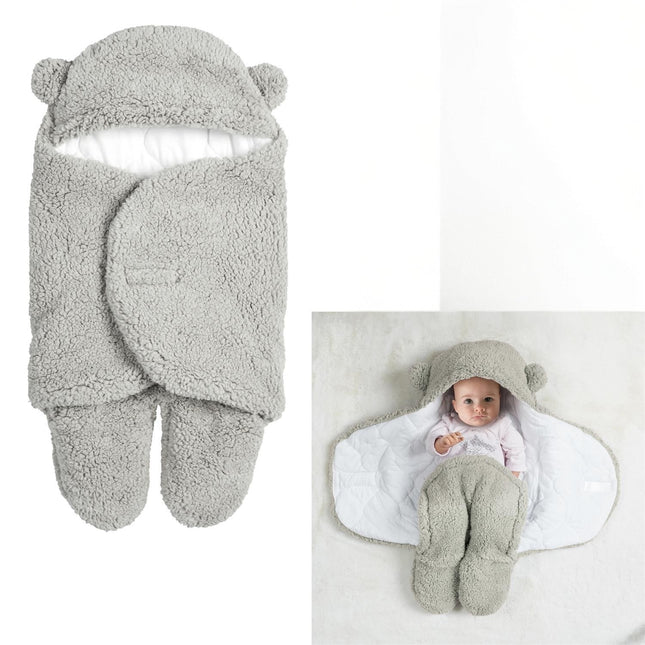 Mazuļa ietināmā aploksne “Lācītis” – silts un maigs komforts mazulim