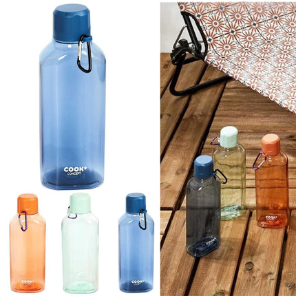 Plastmasas ūdens pudele ar karabīni – 700ml