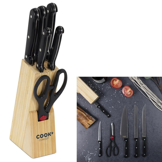 Nažu bloks ar 5 nažiem un šķērēm