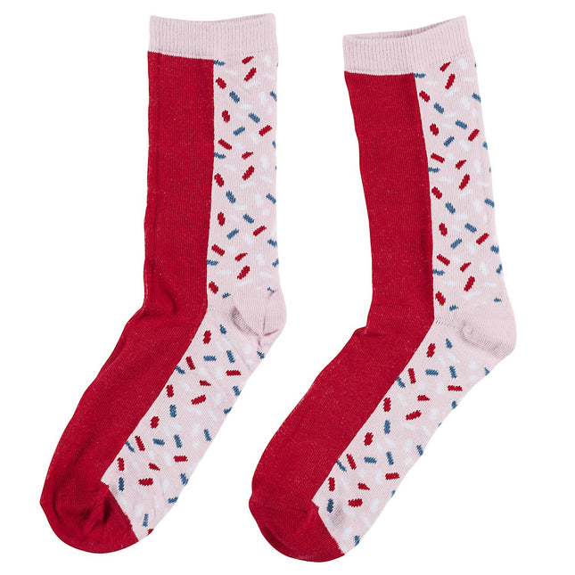 Donuta / Kēksiņa formas zeķes – oriģināla dāvana (izmērs 36–41)