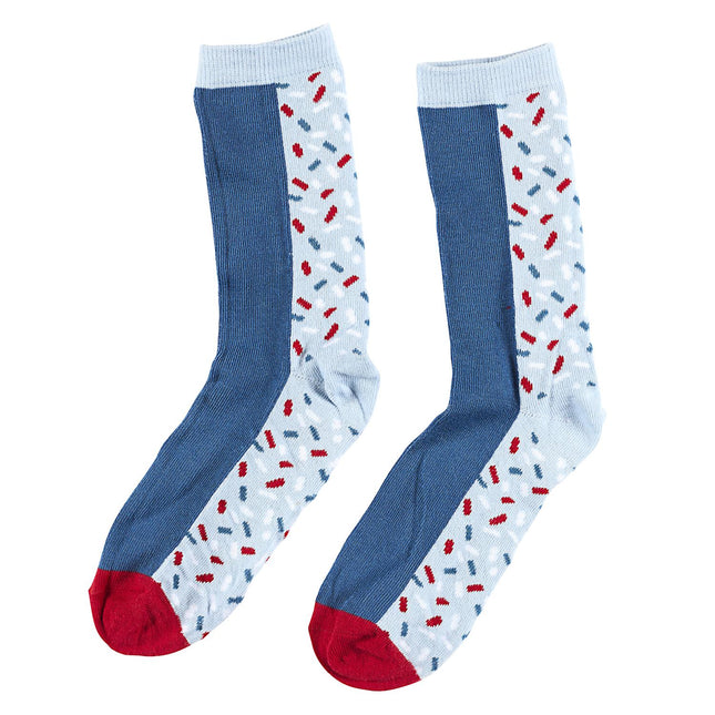 Donuta / Kēksiņa formas zeķes – oriģināla dāvana (izmērs 36–41)