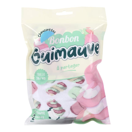 Zeķu komplekts “Candy”, 2 pāri, izmērs 36–41, dažādi dizaini