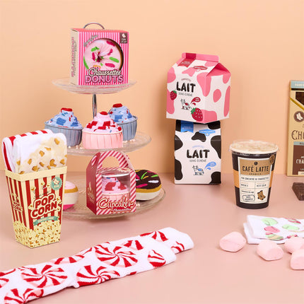 Zeķu komplekts “Candy”, 2 pāri, izmērs 36–41, dažādi dizaini
