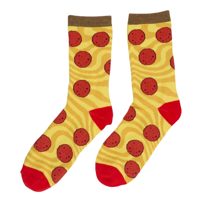 Smieklīgas “Fast Food” dizaina zeķes dāvanu iepakojumā (izmērs 36–45)