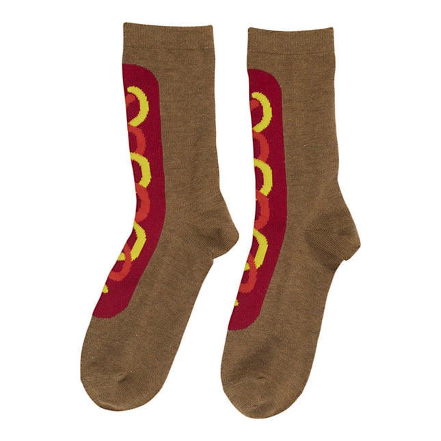 Smieklīgas “Fast Food” dizaina zeķes dāvanu iepakojumā (izmērs 36–45)