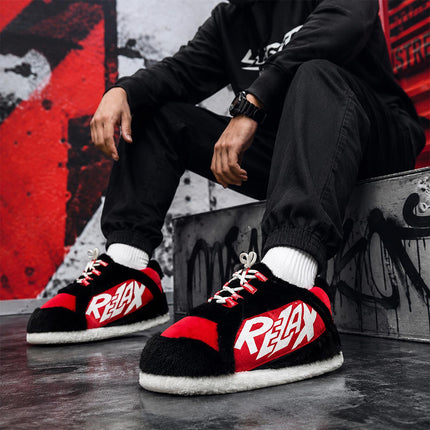 Pūkainas mājas čības "Urban Feet" XL