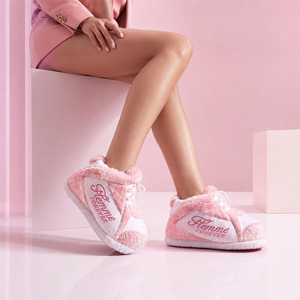 Pūkainas mājas čības "Urban Feet" XL