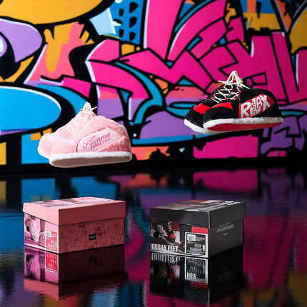 Pūkainas mājas čības "Urban Feet" XL