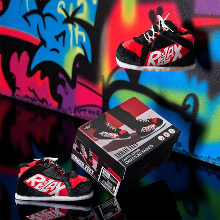 Pūkainas mājas čības "Urban Feet" XL