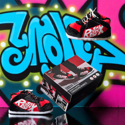 Pūkainas mājas čības "Urban Feet" XL