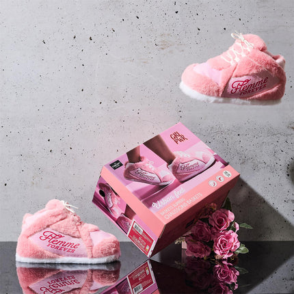 Pūkainas mājas čības "Urban Feet" XL