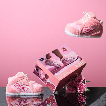 Pūkainas mājas čības "Urban Feet" XL